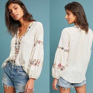 Carthage Embroidered Top by Vanessa Virginia